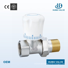 Straight Type Male Thread Manual Brass Radiator Valve